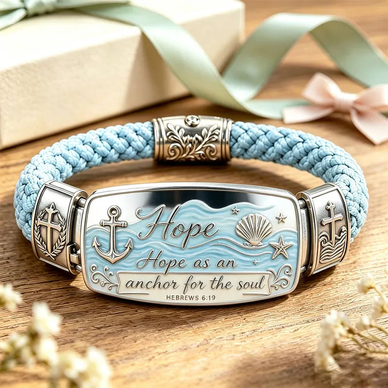 Faith Over Fear Bracelet – Christian Cross Bracelet