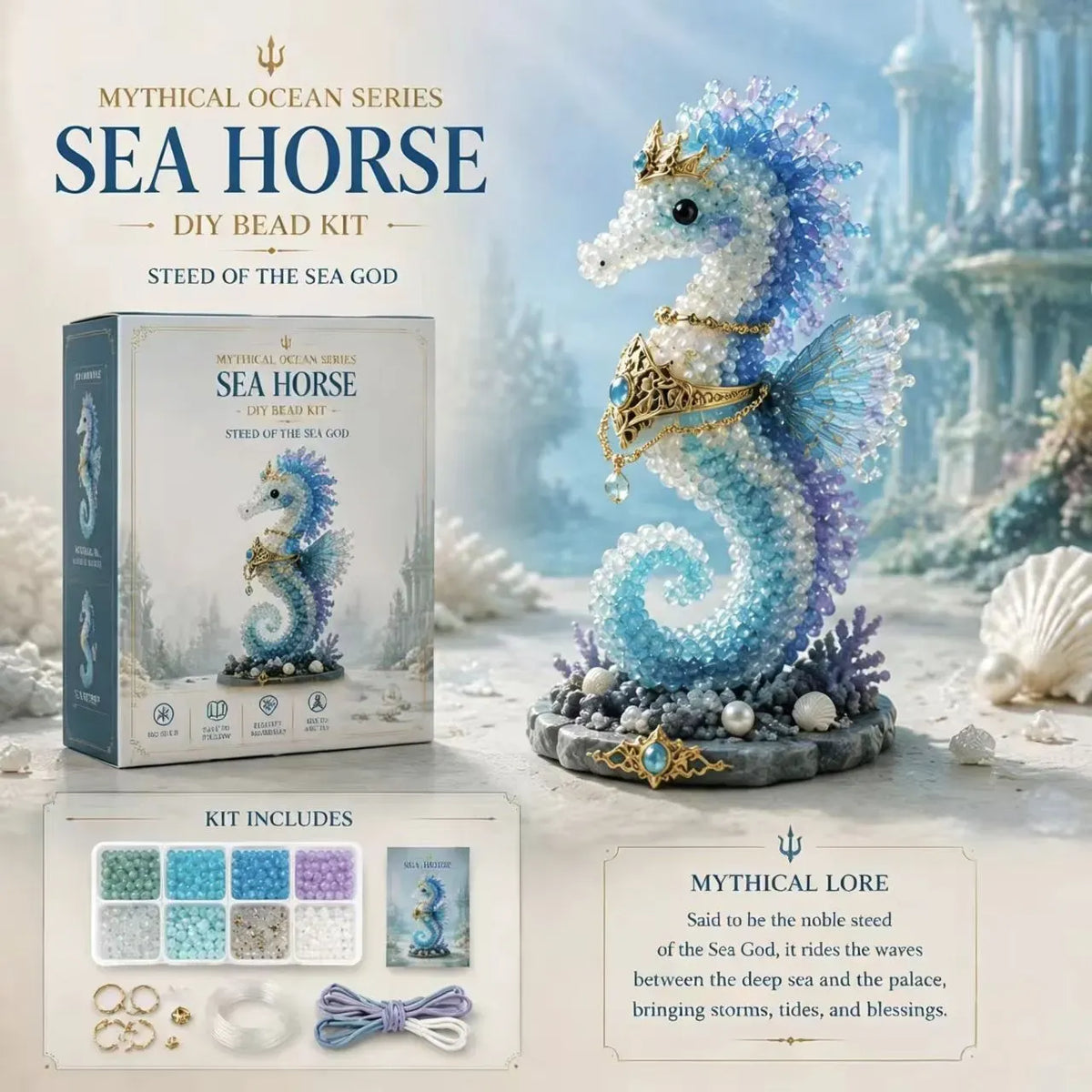 🔥49% Off Last Day🐙Mythical Ocean Beaded Ornament Set