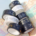 Metallic Christmas Washi Tape Set