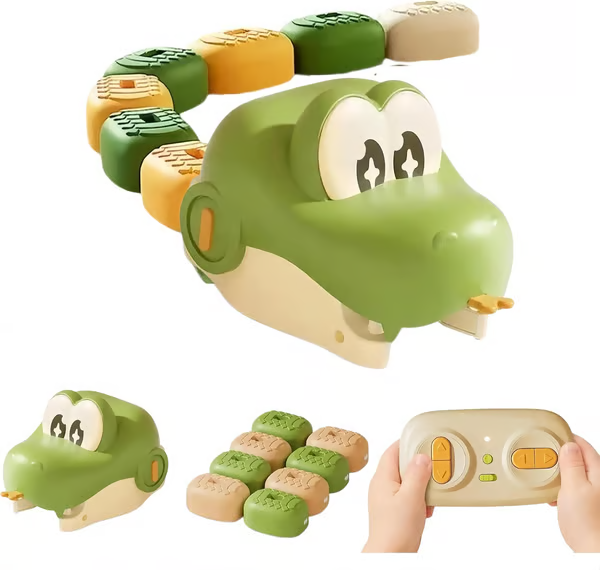 Remote Control Magnetic Snake Feeding Game