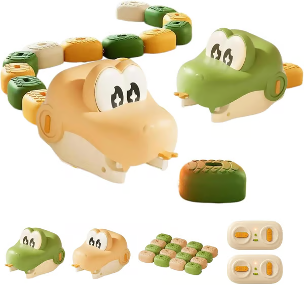 Remote Control Magnetic Snake Feeding Game