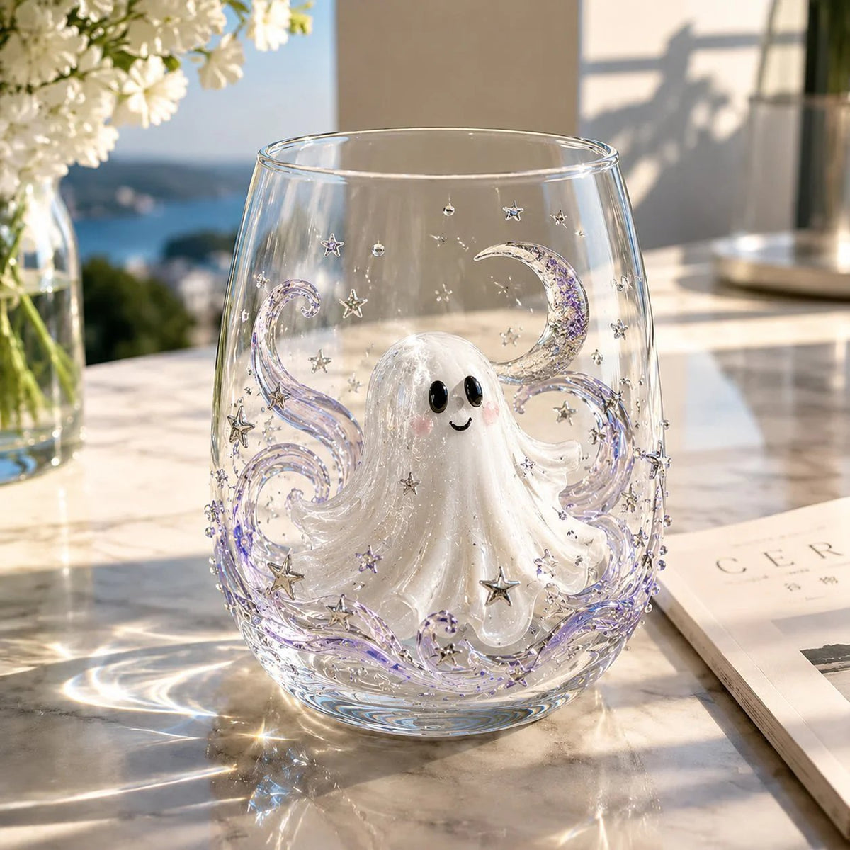 🔥 LAST DAY 40% OFF - 🎃 3D Halloween Glass Cups | Perfect for Parties & Cozy Fall Home Bars